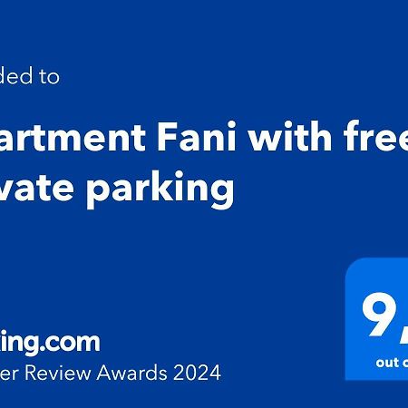 Apartment Fani With Free Private Parking Дубровник Экстерьер фото