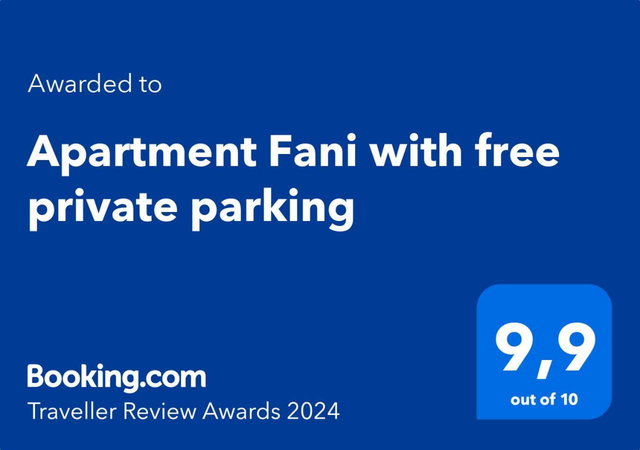 Apartment Fani With Free Private Parking Дубровник Экстерьер фото